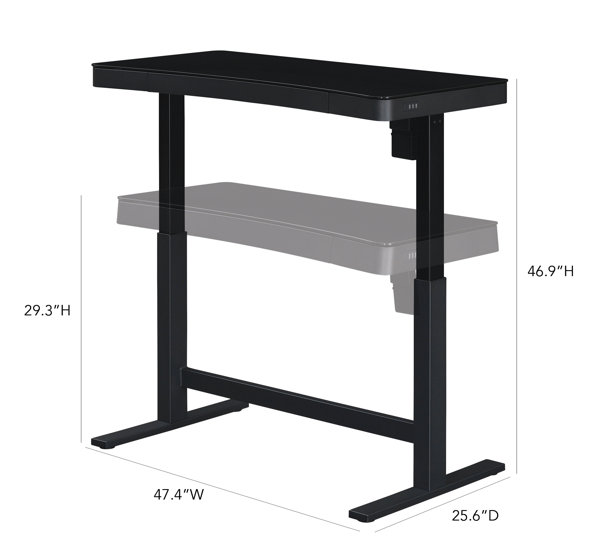 Babin height adjustable deals desk